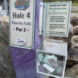 Copper Creek Mini Golf at Nature's Art Village - Hole 4 fun facts