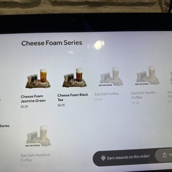 Boba St - Menu- Cheese foam drink options - Bubble Tea Near Me - Moreno Valley, California