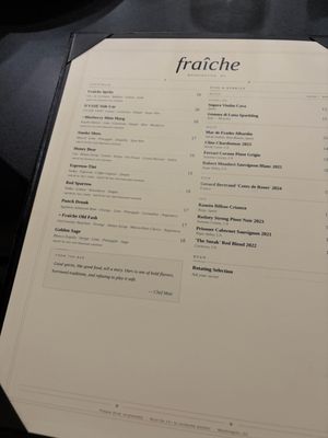 Menu photo 1 Fraîche Washington, DC, DC