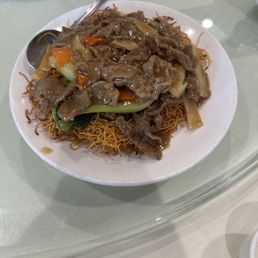 Fried Chow Mein Hong Kong Style