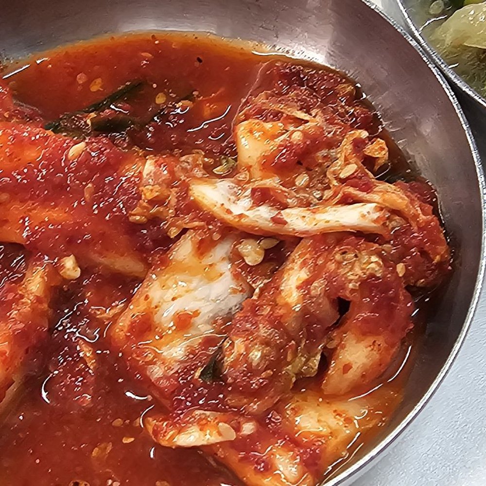 Yoo's Place - I got excired thought it was rae marianted crab...it was kimchi cut a longer way. Boo hoo. - Korean Near Me - Irvine, California Yoo's Place - I got excired thought it was rae marianted crab...it was kimchi cut a longer way. Boo hoo. - Korean Near Me - Irvine, California
