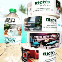 Printing Plus - Water bottle labels to customize and promote your business