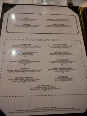 Menu photo 1 Bricco Boston, MA Menu photo 1 Bricco Boston, MA