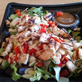Pick Up Stix Fresh Asian Flavors - CHOPPED ASIAN VINAIGRETTE Grilled chicken breast on organic spring mix, romaine and iceberg, with carrots, red pep - Chinese Near Me - Granada Hills, California Pick Up Stix Fresh Asian Flavors - CHOPPED ASIAN VINAIGRETTE Grilled chicken breast on organic spring mix, romaine and iceberg, with carrots, red pep - Chinese Near Me - Granada Hills, California