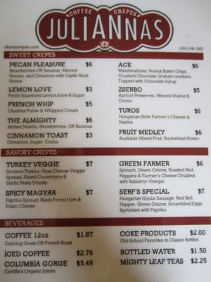 Julianna's Coffee & Crepes by null