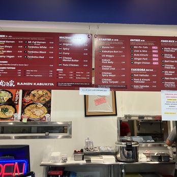 Ramen Kabukiya - Menu - Ramen Near Me - Plano, Texas