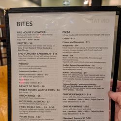 Prosper Brewing - Food menu