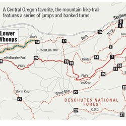 Lower Whoops Mountain Bike Trail