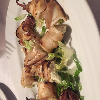 Meze - Stuffed calamari with spicy feta. Absolutely delicious! - Greek Near Me - Brooklyn, New York Meze - Stuffed calamari with spicy feta. Absolutely delicious! - Greek Near Me - Brooklyn, New York