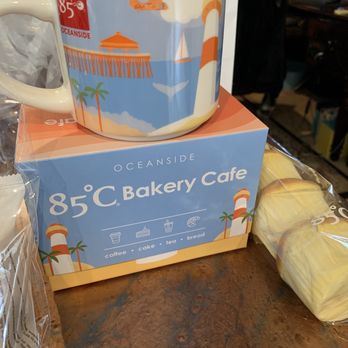 85°C Bakery Cafe-Oceanside - Promo Oceanside mug for grand opening - Bakeries Near Me - Oceanside, California 85°C Bakery Cafe-Oceanside - Promo Oceanside mug for grand opening - Bakeries Near Me - Oceanside, California