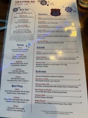 Menu photo 3 Uptown 66 Hallandale Beach, FL Menu photo 3 Uptown 66 Hallandale Beach, FL