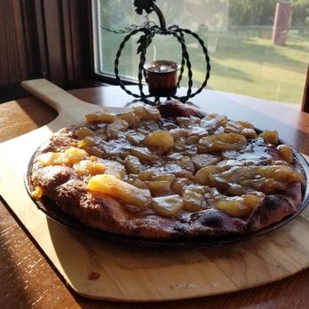 Creekside Restaurant - a pizza with pineapple topping - Pizza Near Me - Lavalette, West Virginia Creekside Restaurant - a pizza with pineapple topping - Pizza Near Me - Lavalette, West Virginia