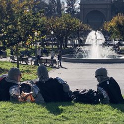 GoGo Walks SF - The concourse near De Young museum and the Bandshell