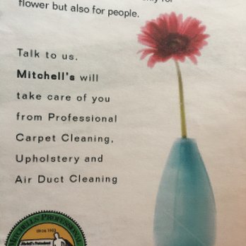 1. Mitchell's Professional Carpet Care
