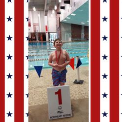 Dream Big Swim Academy - A Special Olympics FIRST PLACE after being the kid who HATED water.