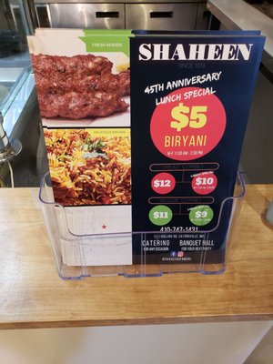 Menu photo 1 Shaheen Restaurant Catonsville, MD
