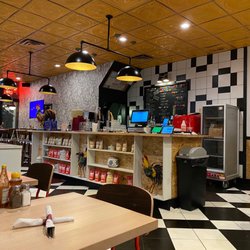 Roost Chicken & Biscuits - Entry and counter