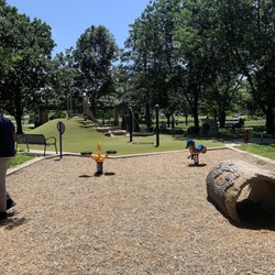 Frisco Lake Park - The playground from the farthest distance looking towards the other equipment.