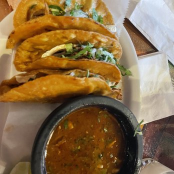 El Matador - Tacos de Birria.  So good and the dipping liquid freaking rocked! - Mexican Near Me - Bloomfield, New Jersey