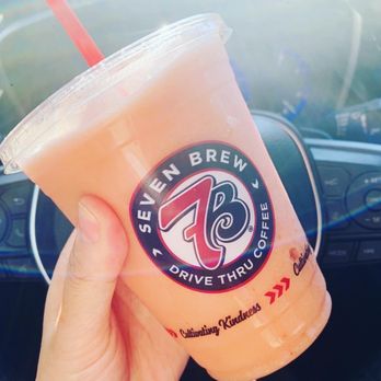 7 Brew Coffee - Strawberry mango smoothie - Coffee & Tea Near Me - Greenville, South Carolina