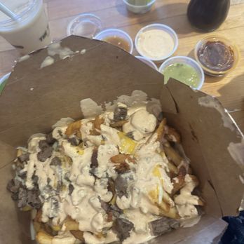 The Taco Stand - Mar y Tierra Fries - Food Stands Near Me - La Jolla, California
