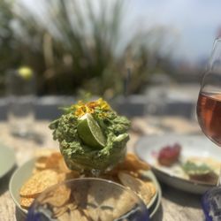 Vista - Crab guac and rose with a view ...