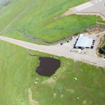 Bay Area Skydiving - Coming in for landing - Skydiving Near Me - Byron, California