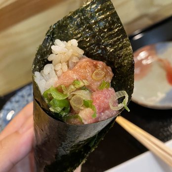 Sushi Uesugi - Tuna hand roll - Sushi Bars Near Me - Brooklyn, New York Sushi Uesugi - Tuna hand roll - Sushi Bars Near Me - Brooklyn, New York