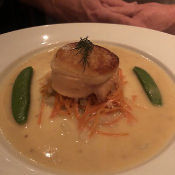Gary Danko - Horseradish Crusted Salmon Medallion - New American Near Me - San Francisco, California