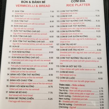 Pho 79 Restaurant - 8/1/17: menu pg. 4, the non-soup entrees - Vietnamese Near Me - Westminster, California Pho 79 Restaurant - 8/1/17: menu pg. 4, the non-soup entrees - Vietnamese Near Me - Westminster, California