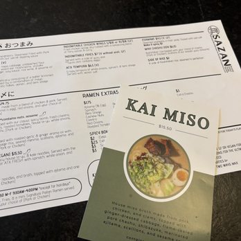 Sazan Ramen - Ramen Near Me - Austin, Texas