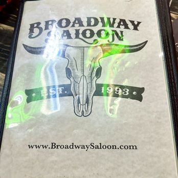 Broadway Saloon - Menu at Broadway Saloon. - Bars Near Me - Beaverton, Oregon Broadway Saloon - Menu at Broadway Saloon. - Bars Near Me - Beaverton, Oregon