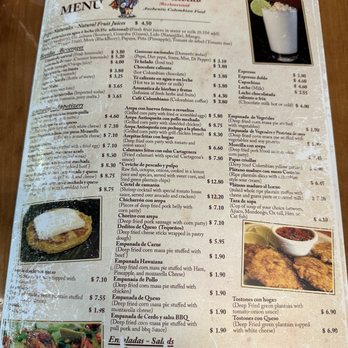 Mi Pueblito - Another page from their menu - Colombian Near Me - Houston, Texas Mi Pueblito - Another page from their menu - Colombian Near Me - Houston, Texas