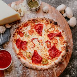 Spicy Diavola Pizza.