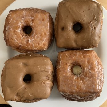 Happy Donuts - Maple and glazed cronuts - Donuts Near Me - Burlingame, California Happy Donuts - Maple and glazed cronuts - Donuts Near Me - Burlingame, California