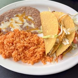 Ay Sonora Mexican Cuisine & Grocery Store - Ground beef Tacos.