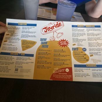 Joyride Taco House - Menu 2026 - Tacos Near Me - Phoenix, Arizona