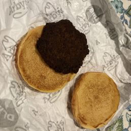 This is what I was given as a "Deluxe" burger for $5.99 plus 36¢ tax This is what I was given as a "Deluxe" burger for $5.99 plus 36¢ tax