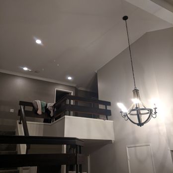 Ballard Electric - New Chandelier and Recessed Lights Upstairs - Electricians Near Me
