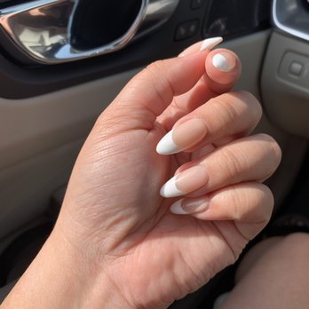 Tips & Toes - Gel-X french tip with Mo. - Nail Salons Near Me - Westminster, California