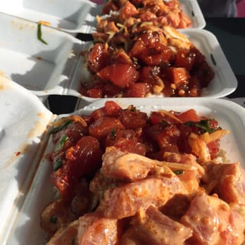 Ono Seafood - Spicy ahi & Shoyu ahi - Seafood Near Me - Honolulu, Hawaii
