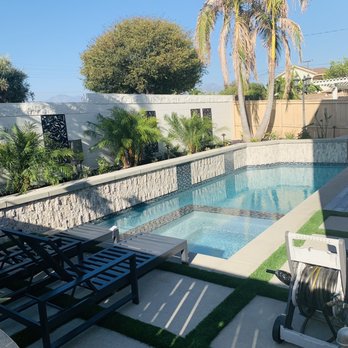The Paint Hero - The painted cinder block wall in the back just pulled everything together. - Painters Near Me - Covina, California The Paint Hero - The painted cinder block wall in the back just pulled everything together. - Painters Near Me - Covina, California