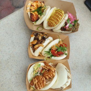 Bend the Bao - All 7 buns. - American Near Me - Orlando, Florida Bend the Bao - All 7 buns. - American Near Me - Orlando, Florida
