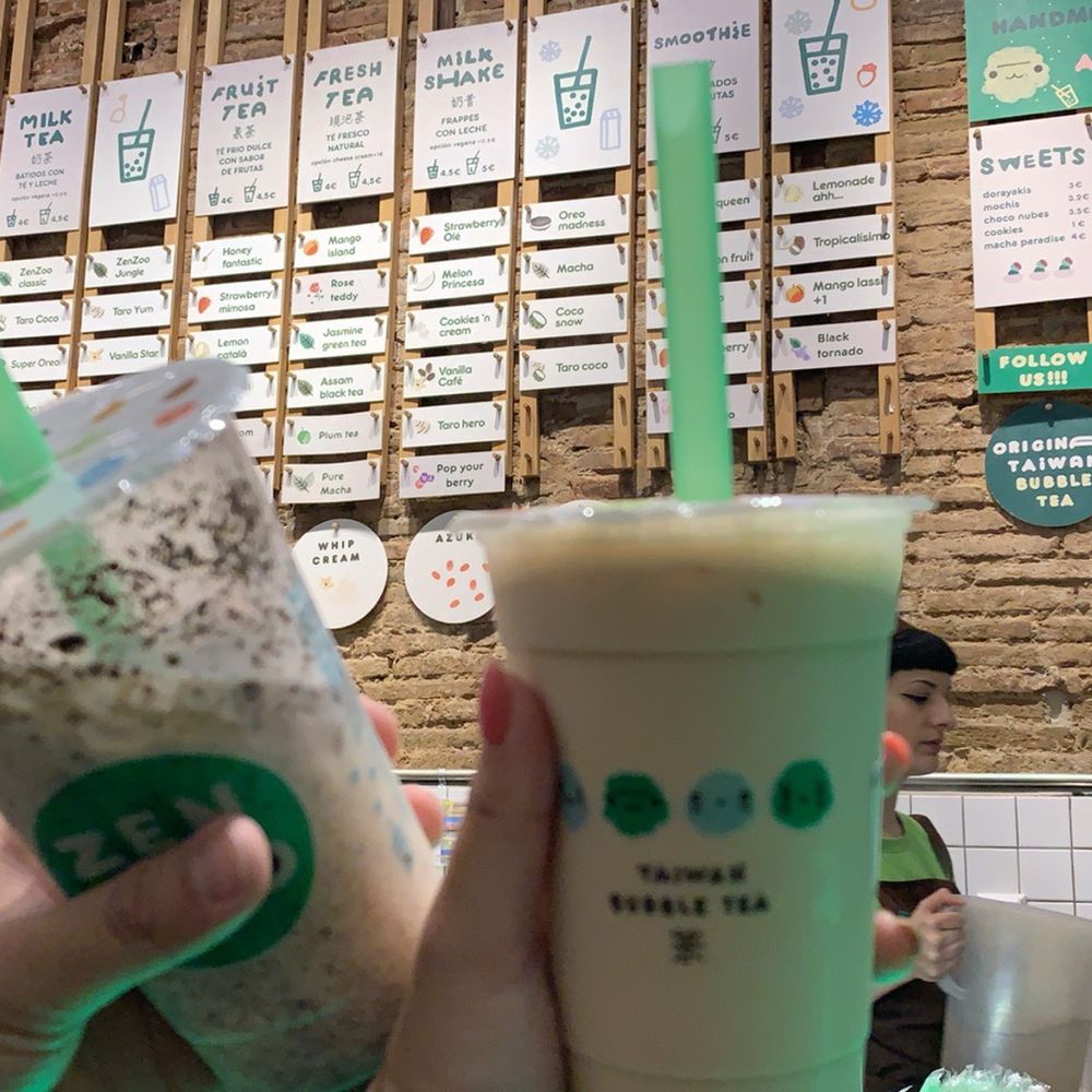 Super Oreo Milk Tea and ZenZoo Classic Milk Tea Super Oreo Milk Tea and ZenZoo Classic Milk Tea