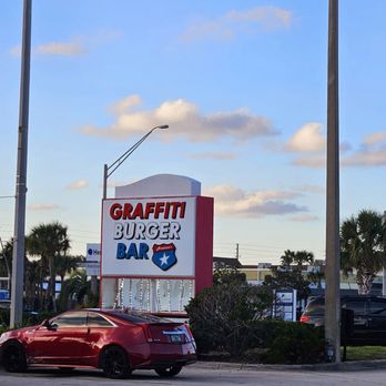 Graffiti American Burger Bar - Signage - Cafes Near Me - Jacksonville Beach, Florida Graffiti American Burger Bar - Signage - Cafes Near Me - Jacksonville Beach, Florida