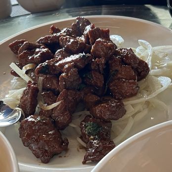 Lunasia Signature - Stir fried black pepper filet mignon $25 (3/5/26) - Dim Sum Near Me - Pasadena, California