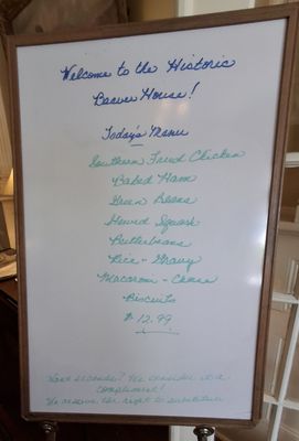 Menu photo 1 Beaver House Restaurant Statesboro, GA