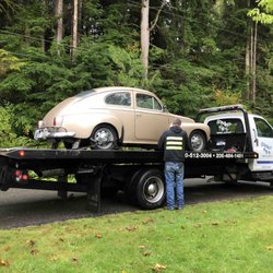 Grandpa's Towing Service - Grandpa's Towing, taking good care of newly disabled 1964 Volvo PV544. Thank you!
