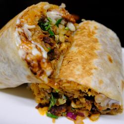 Maizal Maya - Come try our Super Burrito mixed with Carne Asad & Al Pastor!