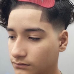 Coast Cuts Barber Shop - Curly Top with Fade